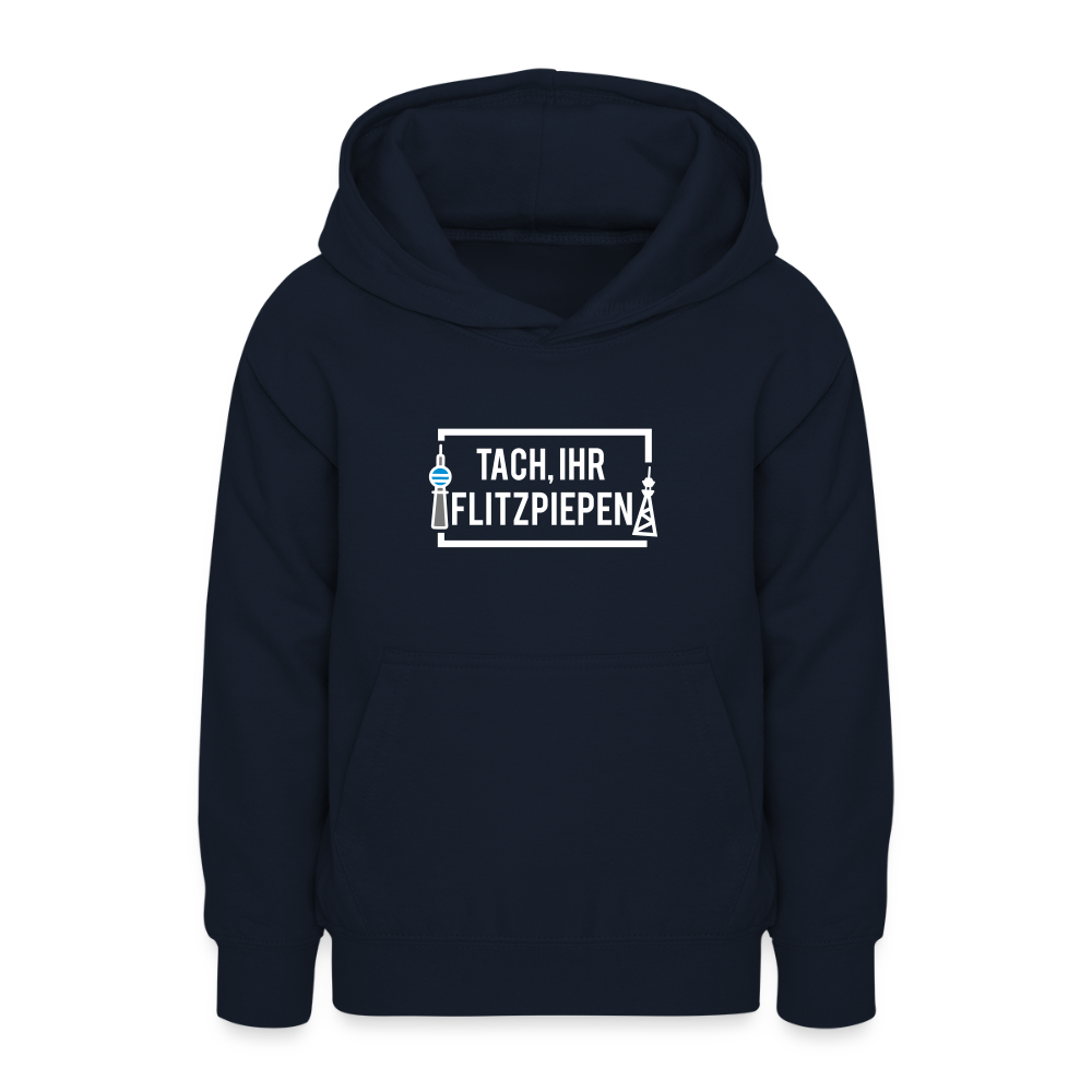 Tach ihr Flitzpiepen - Teenager Hoodie - Navy