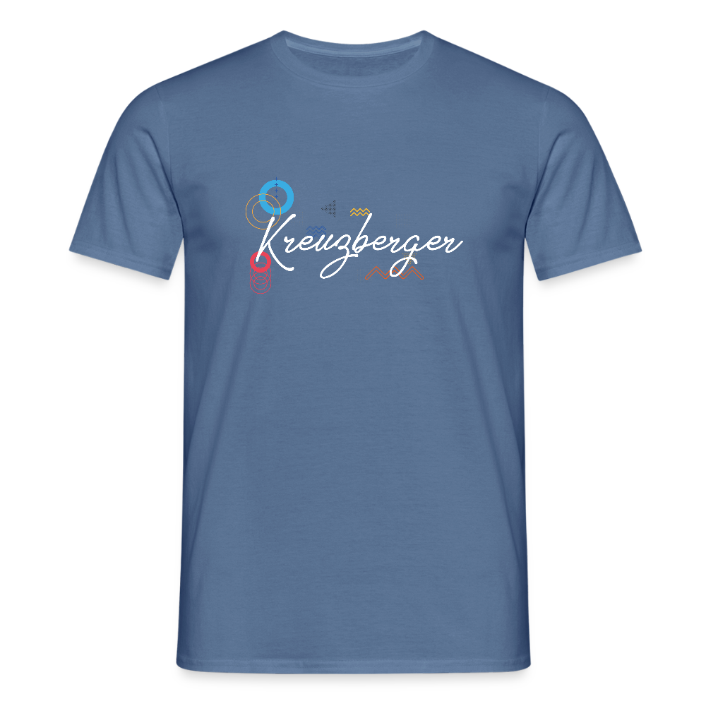 Kreuzberger - Männer Premium T-Shirt - Taubenblau