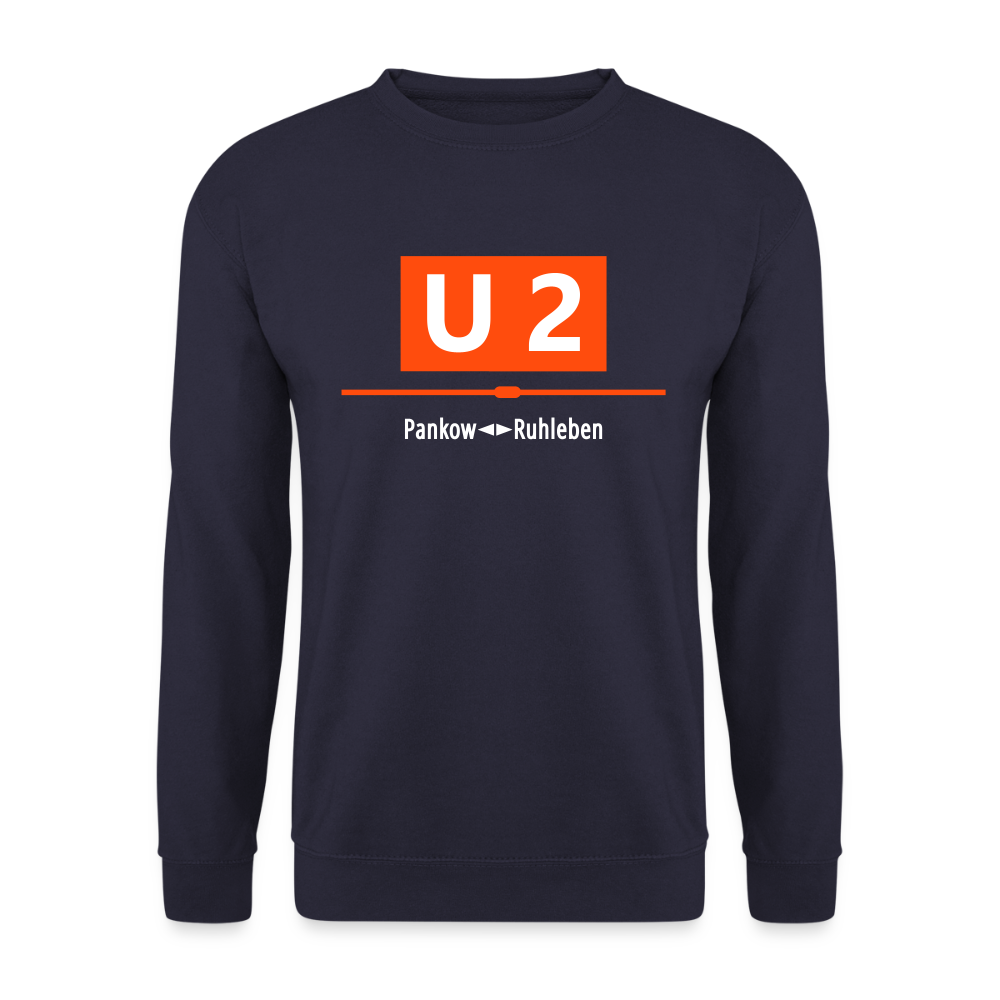 U2 Berlin - Unisex Pullover - Navy