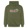 Berlin, Germany - Hoodie - Militärgrün