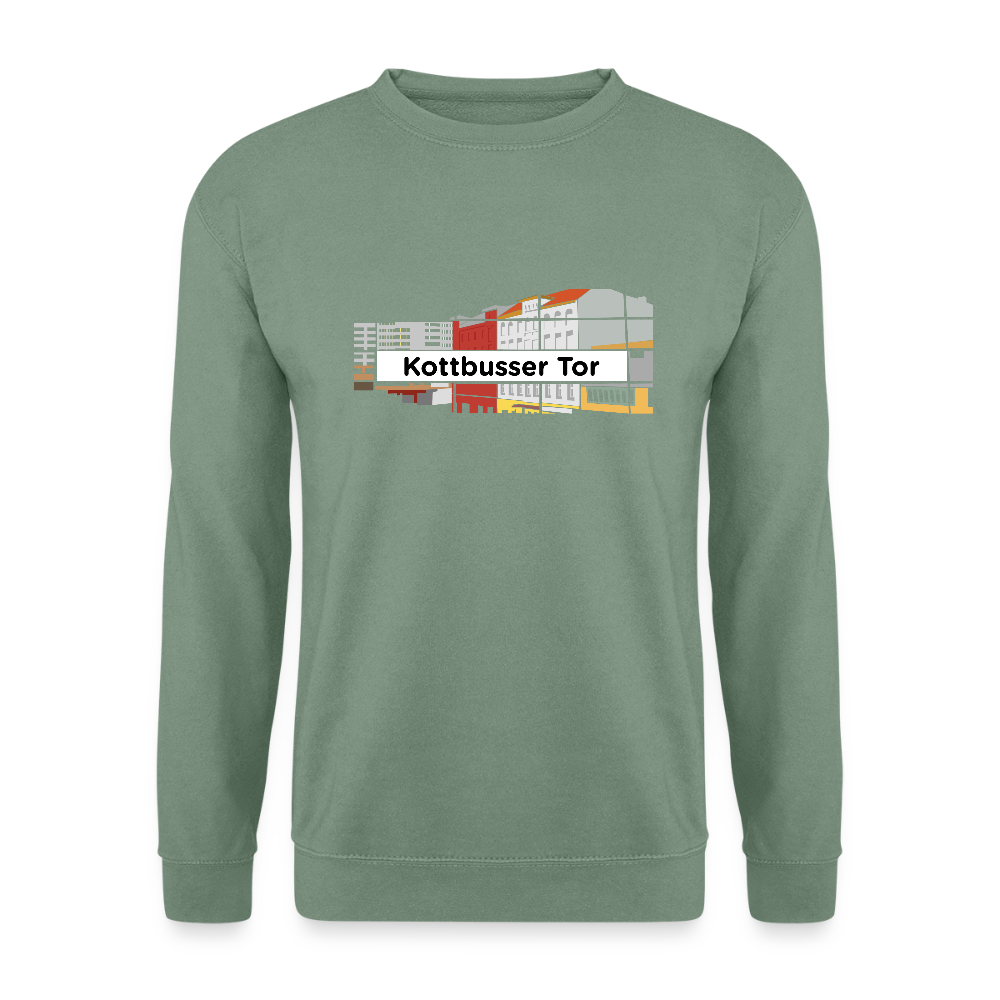 Kottbusser Tor - Unisex Pullover - Graugrün
