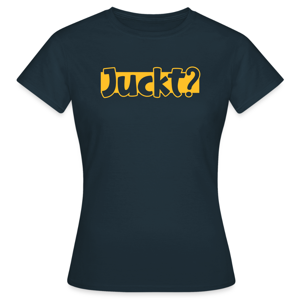 Juckt? - Frauen Premium T-Shirt - Navy