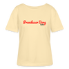 Prenzlauer Berg Berlin - Relaxed Rundhals Frauen Bio-T-Shirt - Creme