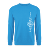 Fernsehturm der Noten - Unisex Pullover - Meeresblau