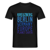 Kreuzberg - Planet Earth - Männer Premium T-Shirt - Schwarz
