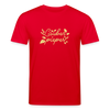 Lauben pieper - Unisex Bio T-Shirt - Rot