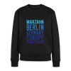 Marzahn Planet Earth - Frauen Premium Pullover - Schwarz