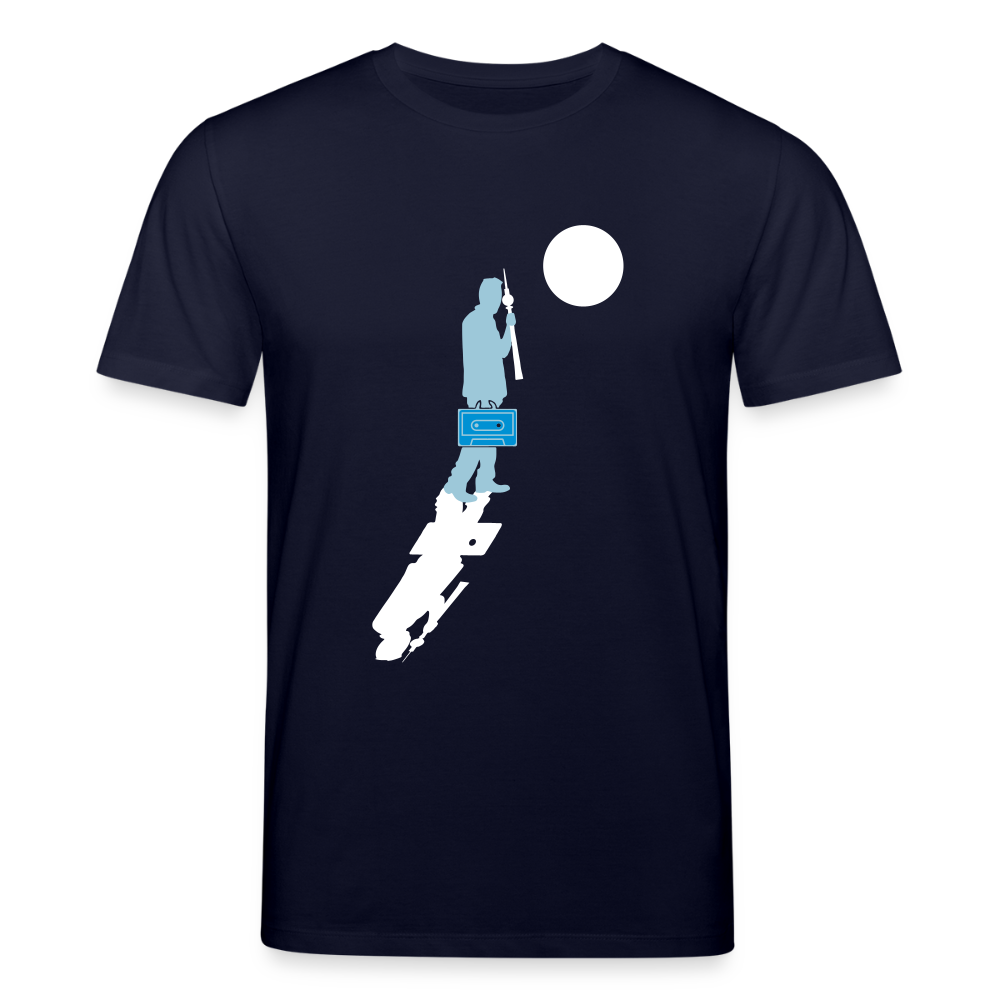 Unterwegs in Berlin - Unisex Bio T-Shirt - Navy