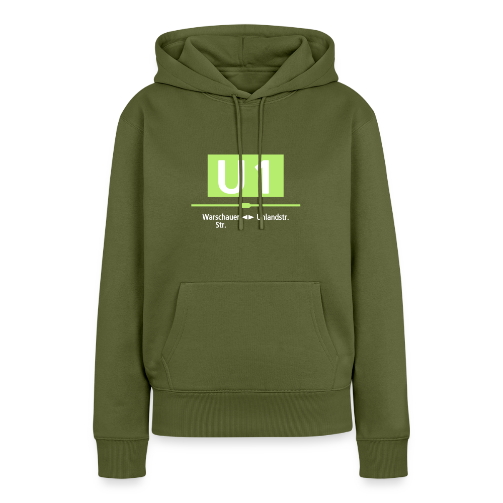 U1 - Frauen Premium Hoodie - Khaki