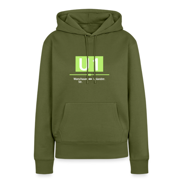 U1 - Frauen Premium Hoodie - Khaki