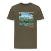 Tempelhofer Feld - Männer Premium T-Shirt - Khaki