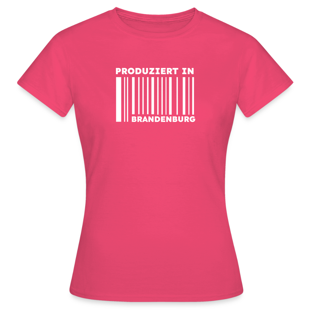 PRODUZIERT IN BRANDENBURG - Frauen Premium T-Shirt - Azalea