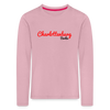 Charlottenburg Berlin - Kinder Langarmshirt - Hellrosa