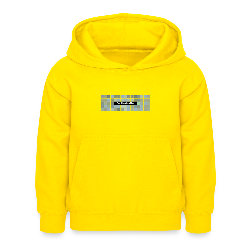 Voltastrasse - Kinder Hoodie - Gelb