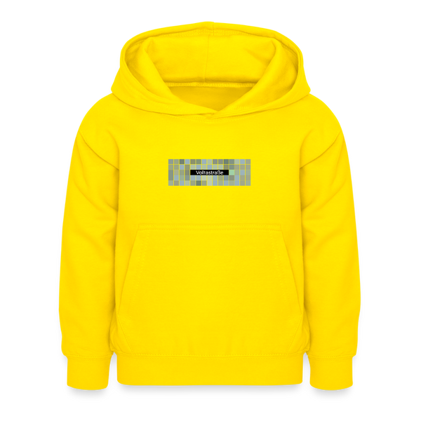 Voltastrasse - Kinder Hoodie - Gelb