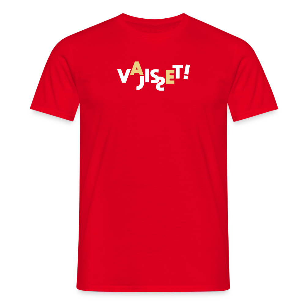 VAJISSET - Männer Premium T-Shirt - Rot