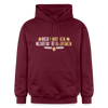 Bier einatmen, Negativität ausatmen. - Hoodie - Maroon