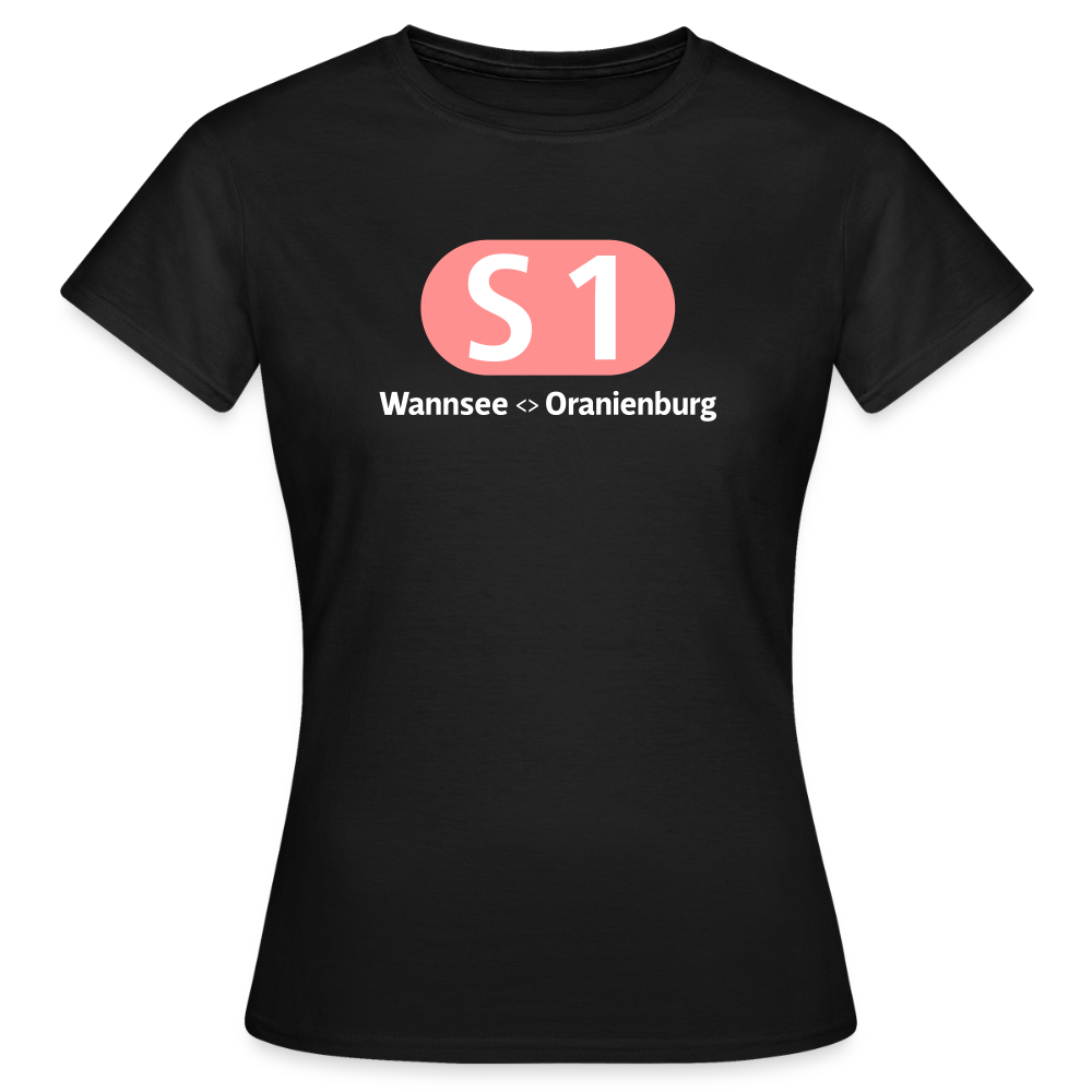 S1 - Frauen Premium T-Shirt - Schwarz