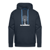 Funkturm im Fokus - Männer Premium Hoodie - Navy