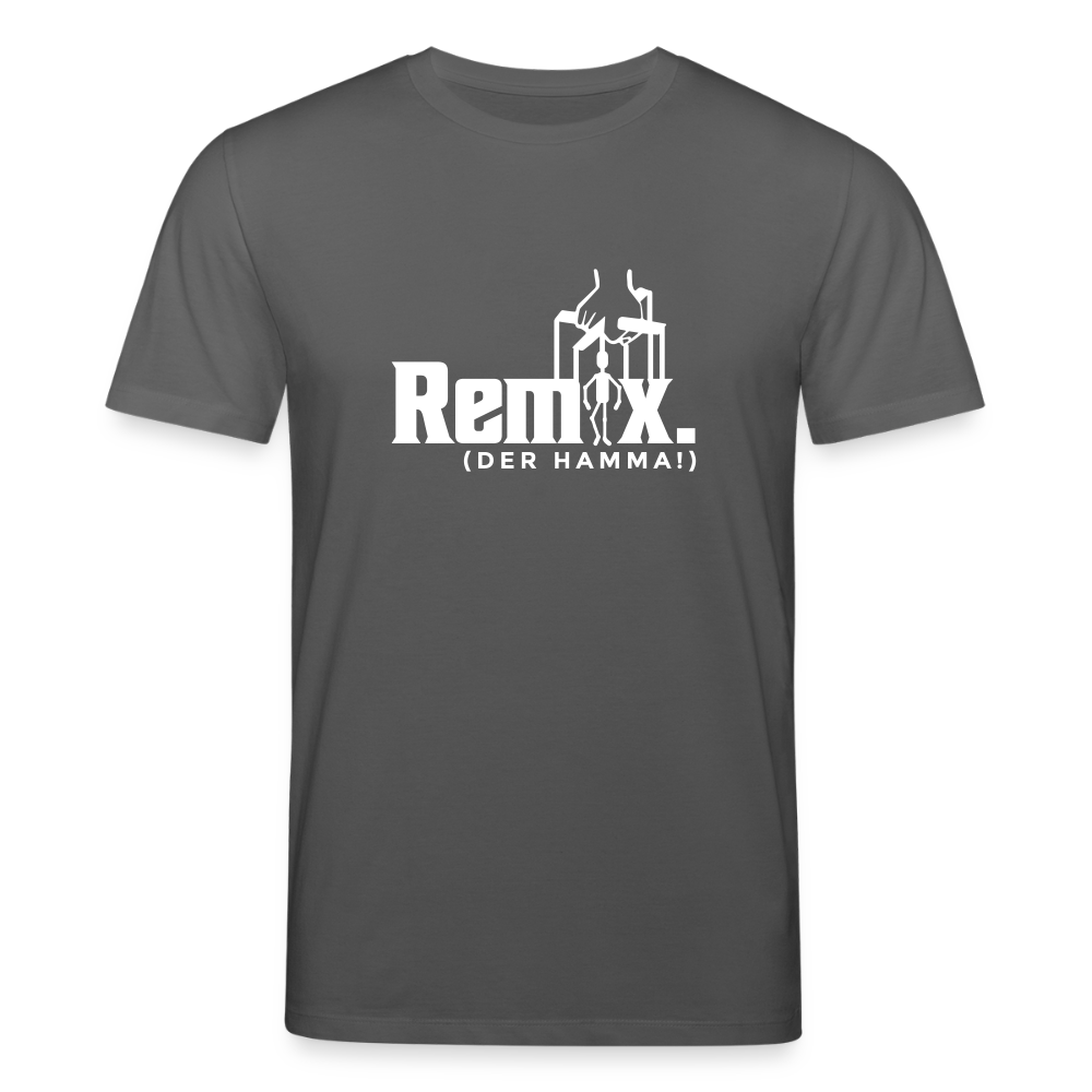 Remix. - Unisex Bio T-Shirt - Anthrazit