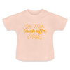 Jeh mah nich uffn Keks gelb - Baby T-Shirt - Kristallrosa