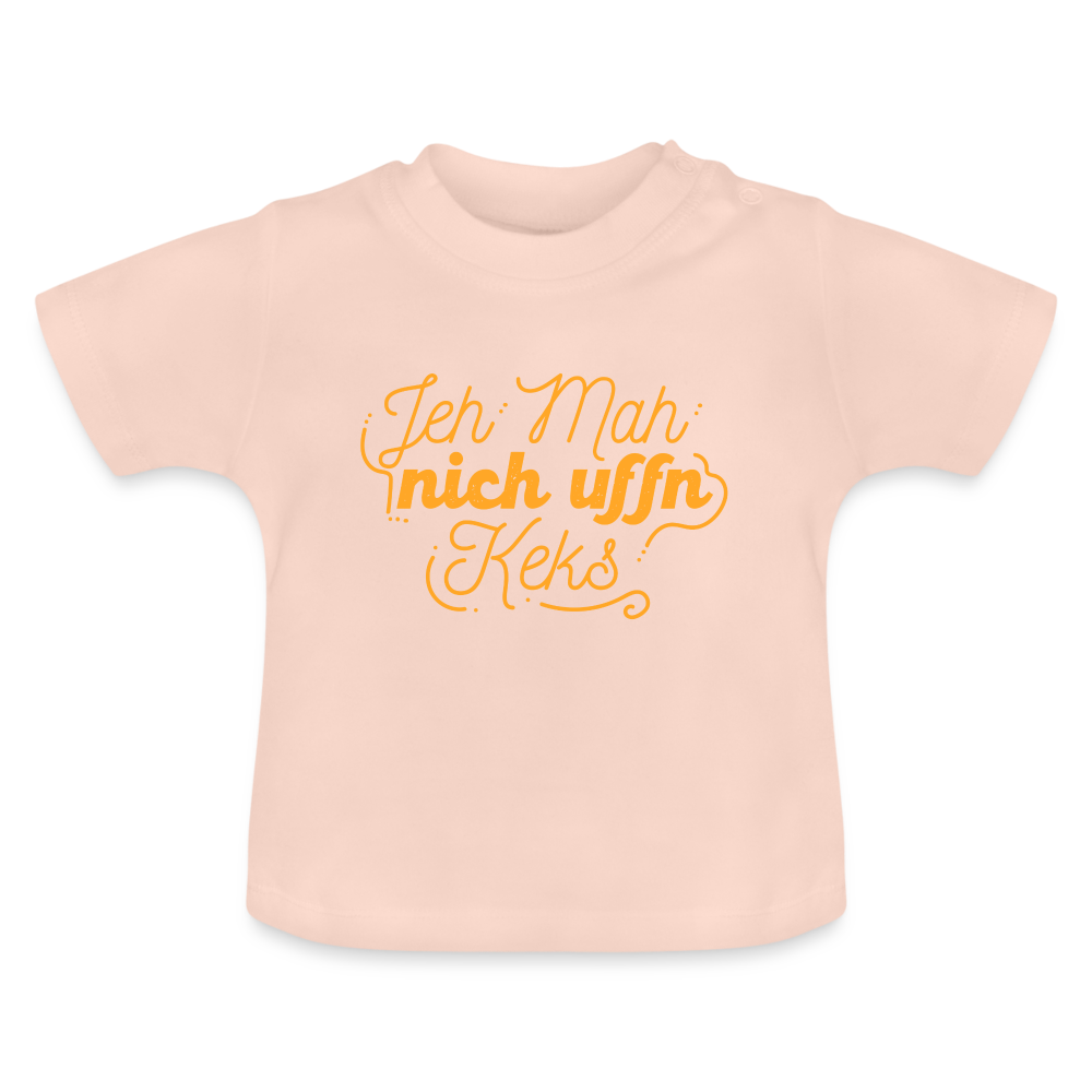 Jeh mah nich uffn Keks gelb - Baby T-Shirt - Kristallrosa