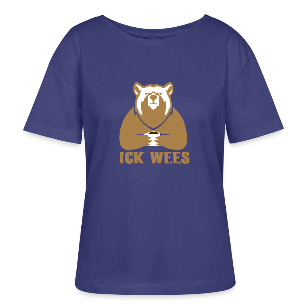 ick wees - Relaxed Rundhals Frauen Bio-T-Shirt - Dämmerung