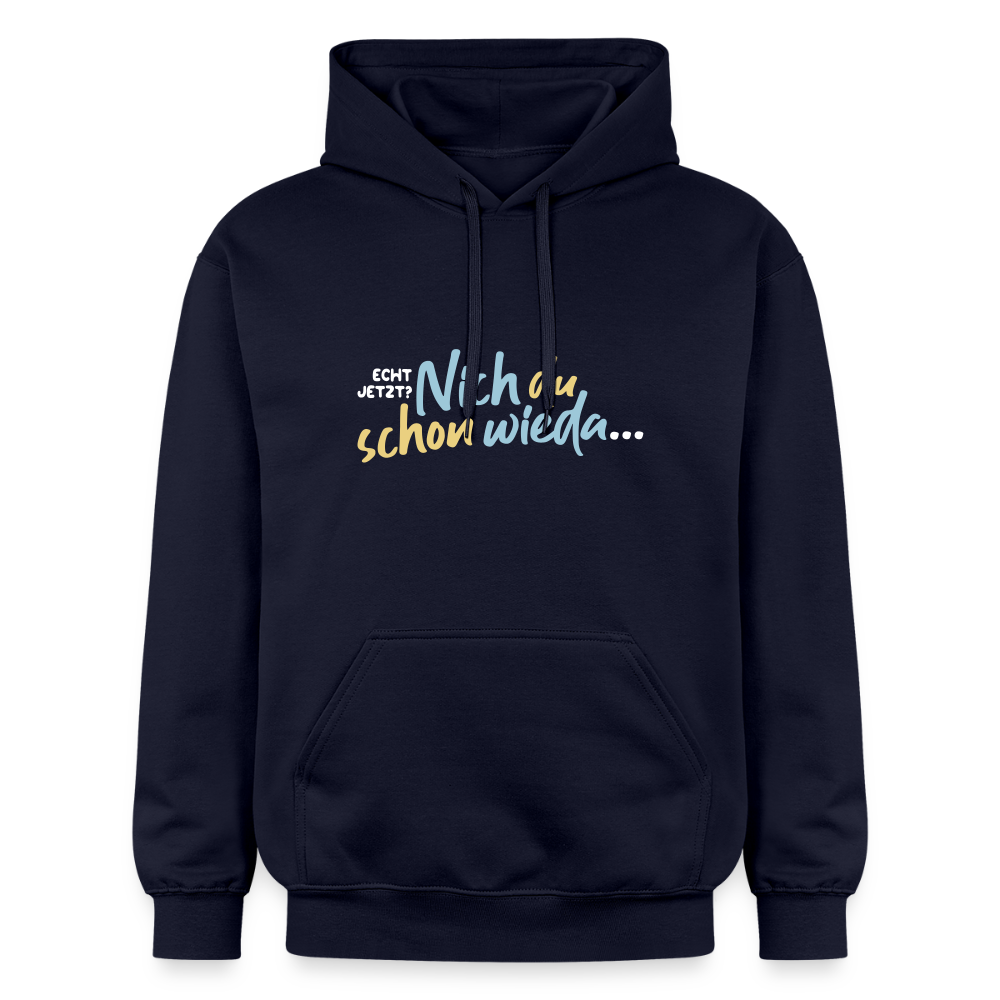 Echt jetzt? Nich du schon wieda... - Hoodie - Navy