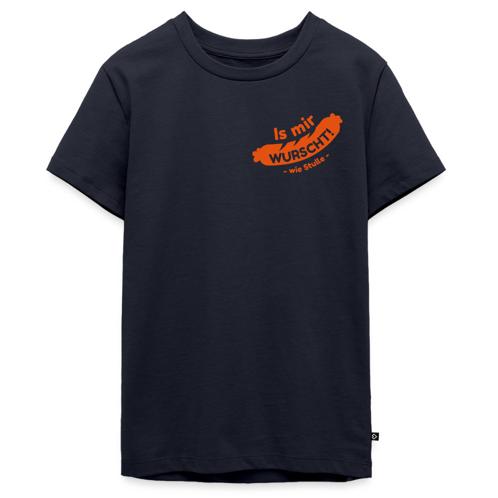 Is mir Wurscht - Teenager Premium T-Shirt - Navy