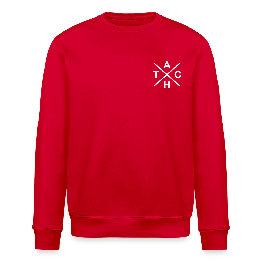 Tach X - Unisex Bio Sweatshirt - Rot