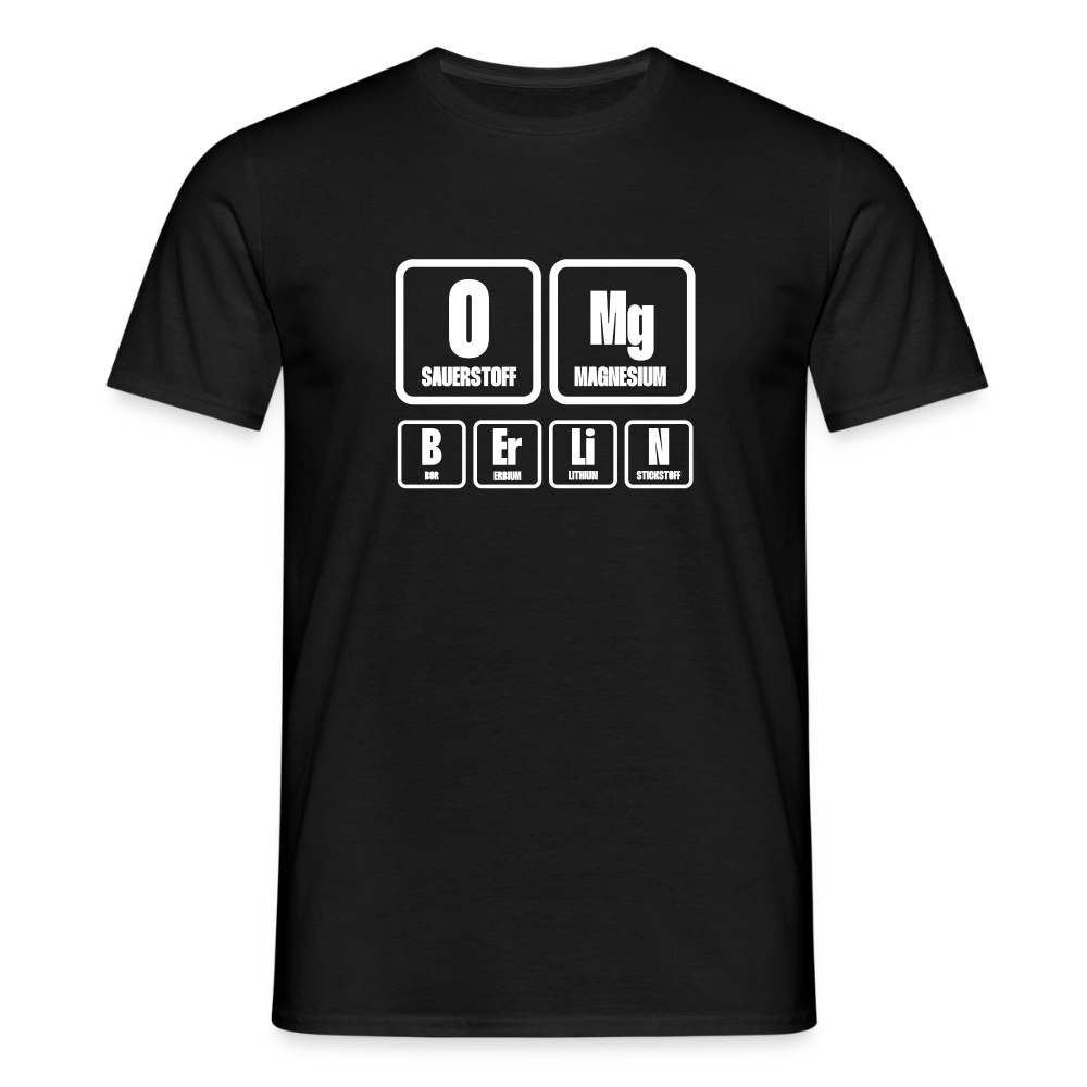 OMG Berlin - Männer Premium T-Shirt - Schwarz