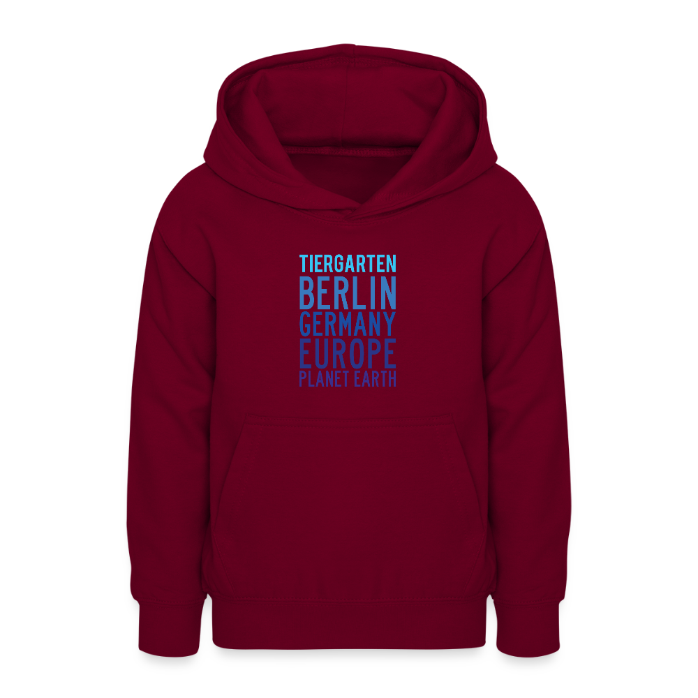 Tiergarten Planet Earth - Teenager Hoodie - Bordeaux
