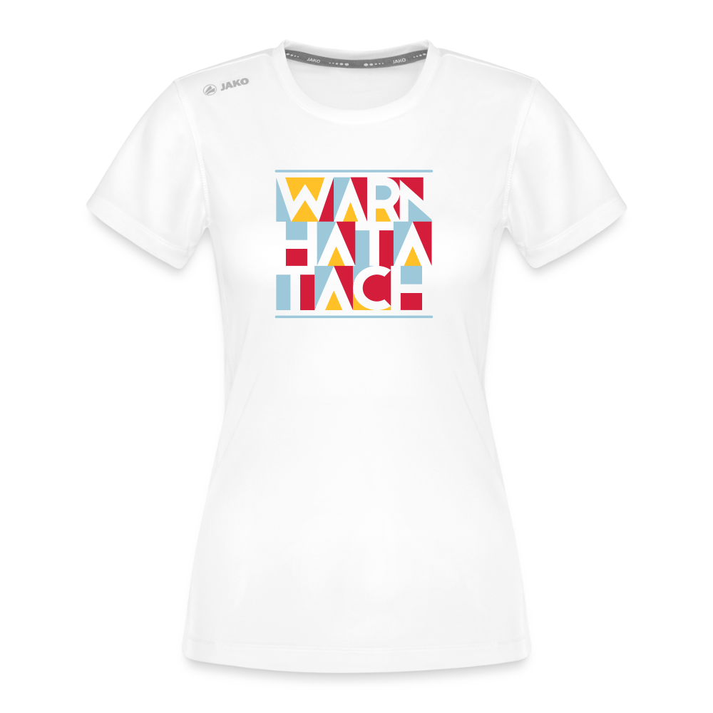 Warn Hata Tach - Frauen Sport-Shirt - Weiß
