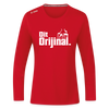 Dit Orijinal - Frauen Sport Langarmshirt - Rot