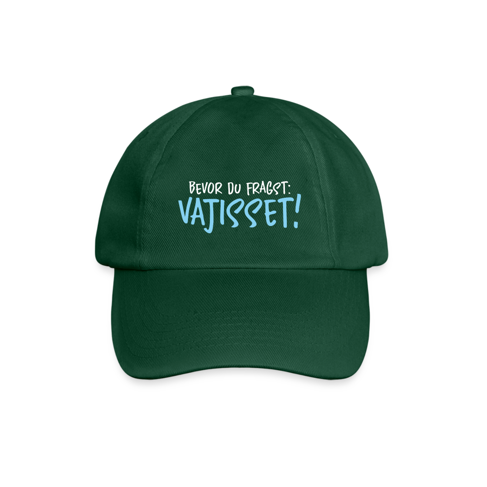 Bevor du fragst - Baseball Cap - Flaschengrün