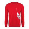 Fernsehturm Geometrie - Unisex Pullover - Rot