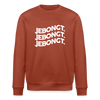 Jebongt! - Unisex Bio Sweatshirt - Terrakotta