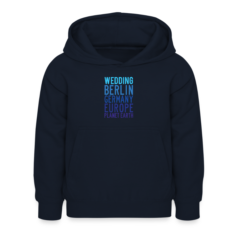 Wedding Planet Earth - Kinder Hoodie - Navy