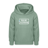 Tach ihr Flitzpiepen - Teenager Hoodie - Graugrün