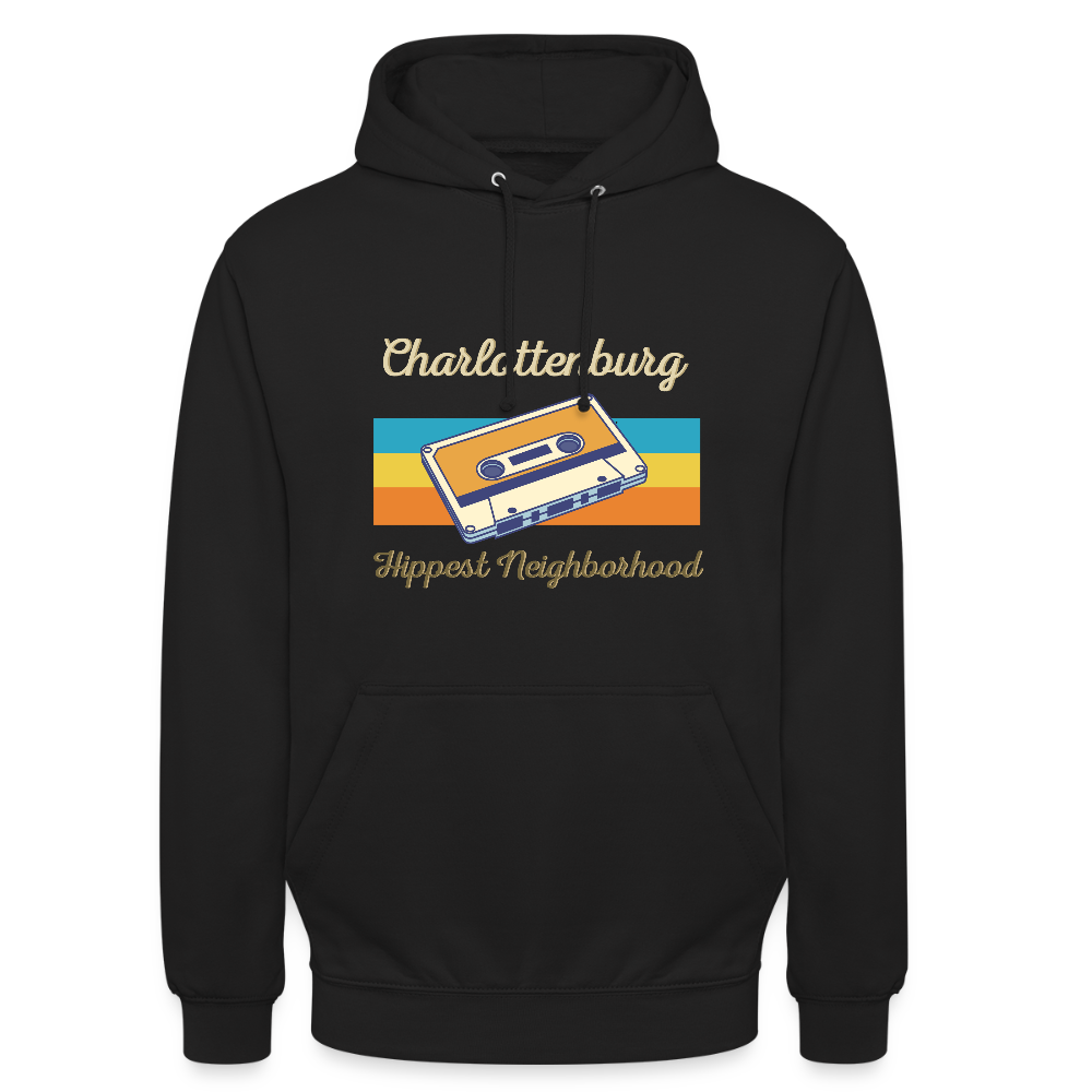 Charlottenburg Hippest Neighborhood - Unisex Hoodie - Schwarz