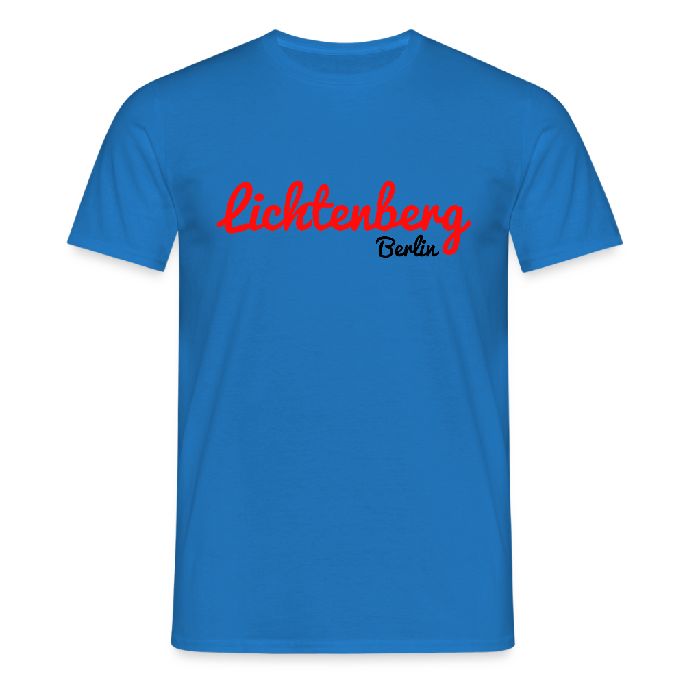 Lichtenberg Berlin - Männer Premium T-Shirt - Royalblau