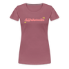 Westschnitte - Frauen Premium T-Shirt - Malve