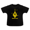 Berlin Stars - Baby T-Shirt - Schwarz