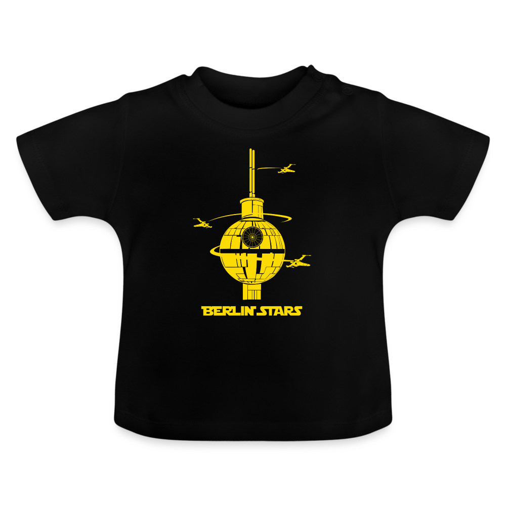 Berlin Stars - Baby T-Shirt - Schwarz