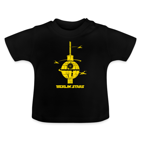 Berlin Stars - Baby T-Shirt - Schwarz