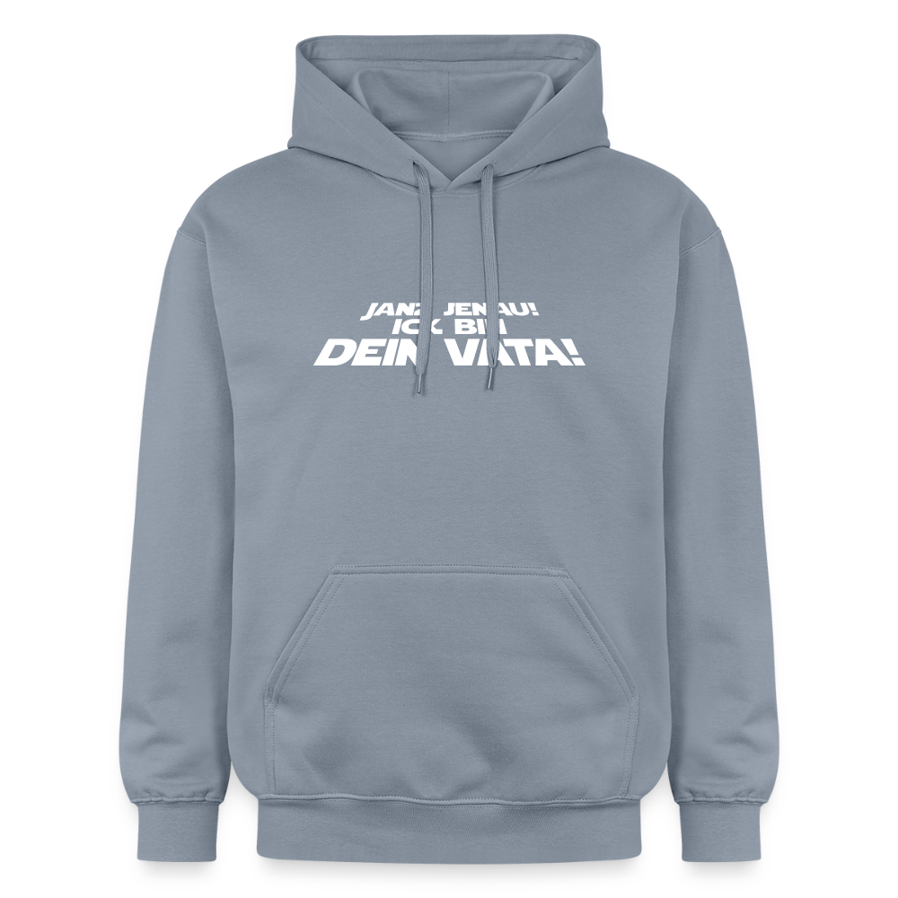 Janz jenau! Ick bin dein Vata! - Hoodie - Blau