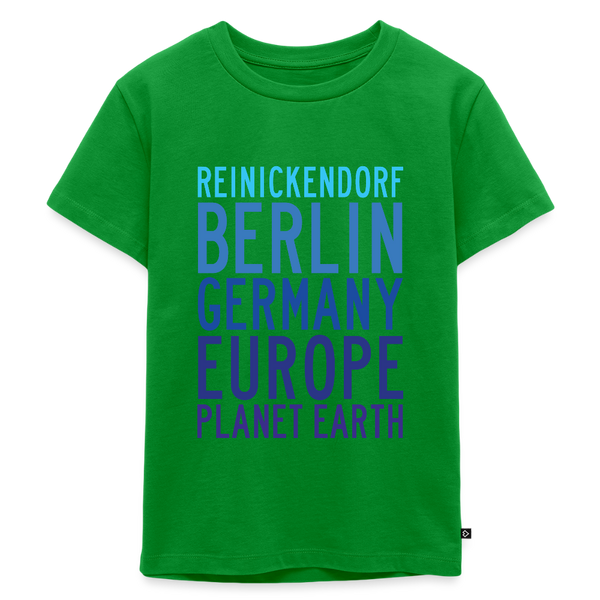 Reinickendorf Planet Earth - Kinder Premium T-Shirt - Grün
