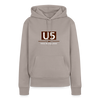 U5 - Frauen Premium Hoodie - Taupe