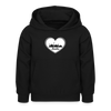 I love Berlin weiß - Kinder Hoodie - Schwarz