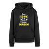 Lass Sonne rin, dit Jraue draußen! - Frauen Premium Hoodie - Schwarz